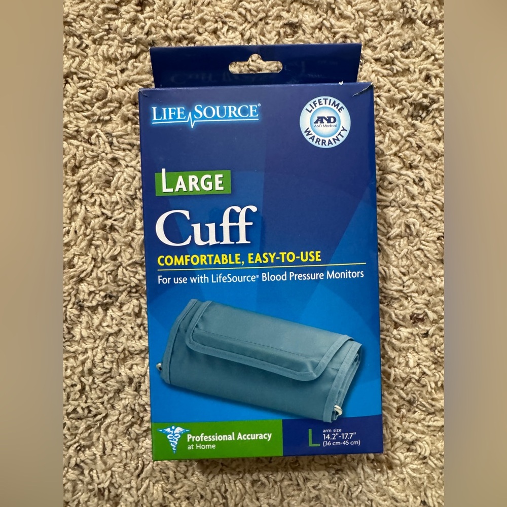 LifeSource Large Blood Pressure Cuff